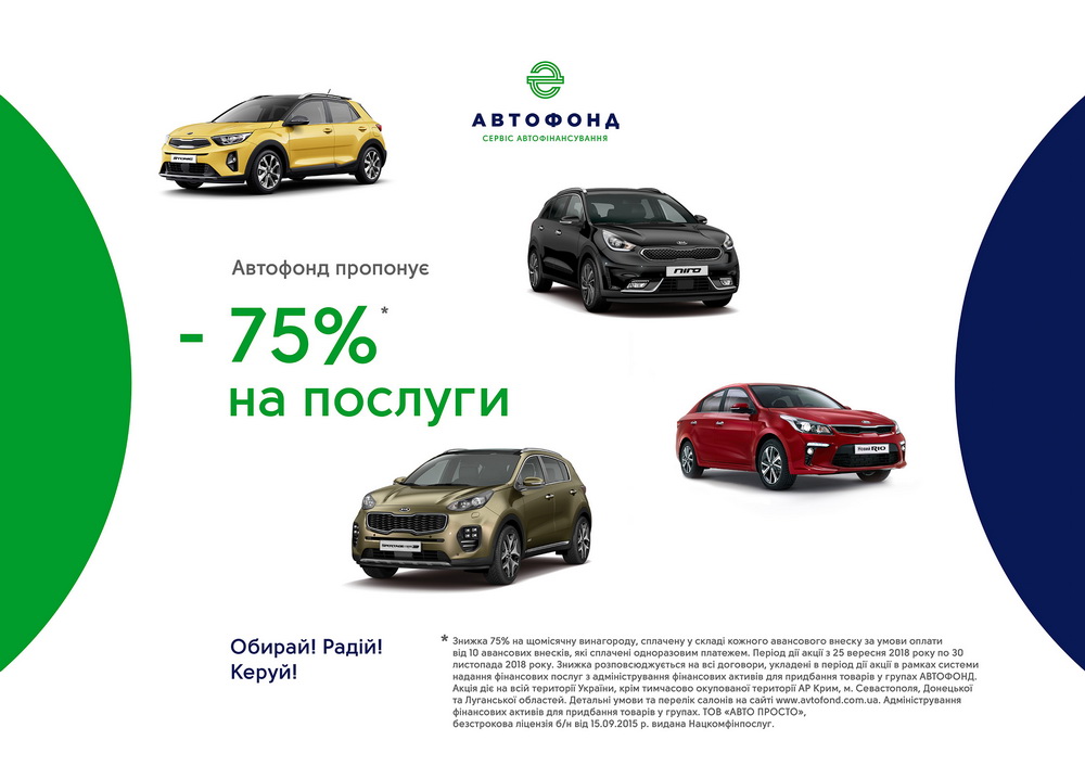 акция 75% автофонд